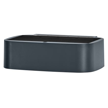 Osram - LED hämardatav päikeseenergiaga seinavalgusti ENDURA STYLE LED/7,6W/4,2V 2000 mAh IP65 antratsiit