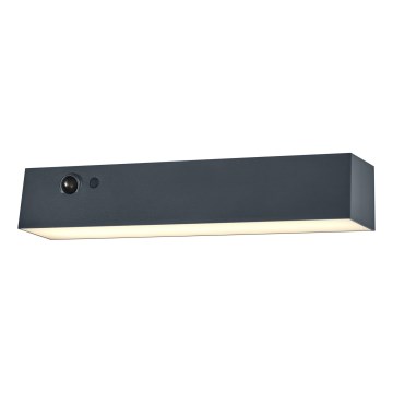 Osram - LED-päikesepaneeliga seinavalgusti liikumisanduriga ENDURA STYLE LED/12,4W/4,2V 2000 mAh IP54 antratsiit