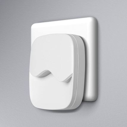 Osram - LED-pistikusse paigaldatav öövalgusti hämarussensoriga LUNETTA LED/0,5W/230V