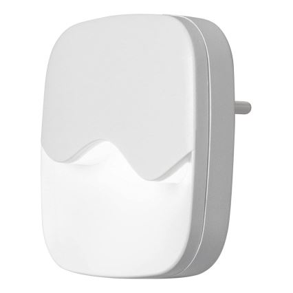 Osram - LED-pistikusse paigaldatav öövalgusti hämarussensoriga LUNETTA LED/0,5W/230V