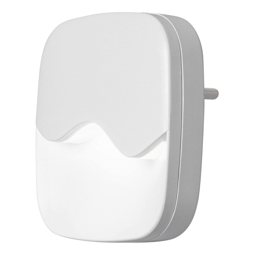 Osram - LED-pistikusse paigaldatav öövalgusti hämarussensoriga LUNETTA LED/0,5W/230V