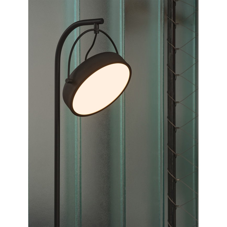 Osram - LED põrandalamp DECOR PUCK LED/12W/230V CRI 90 must