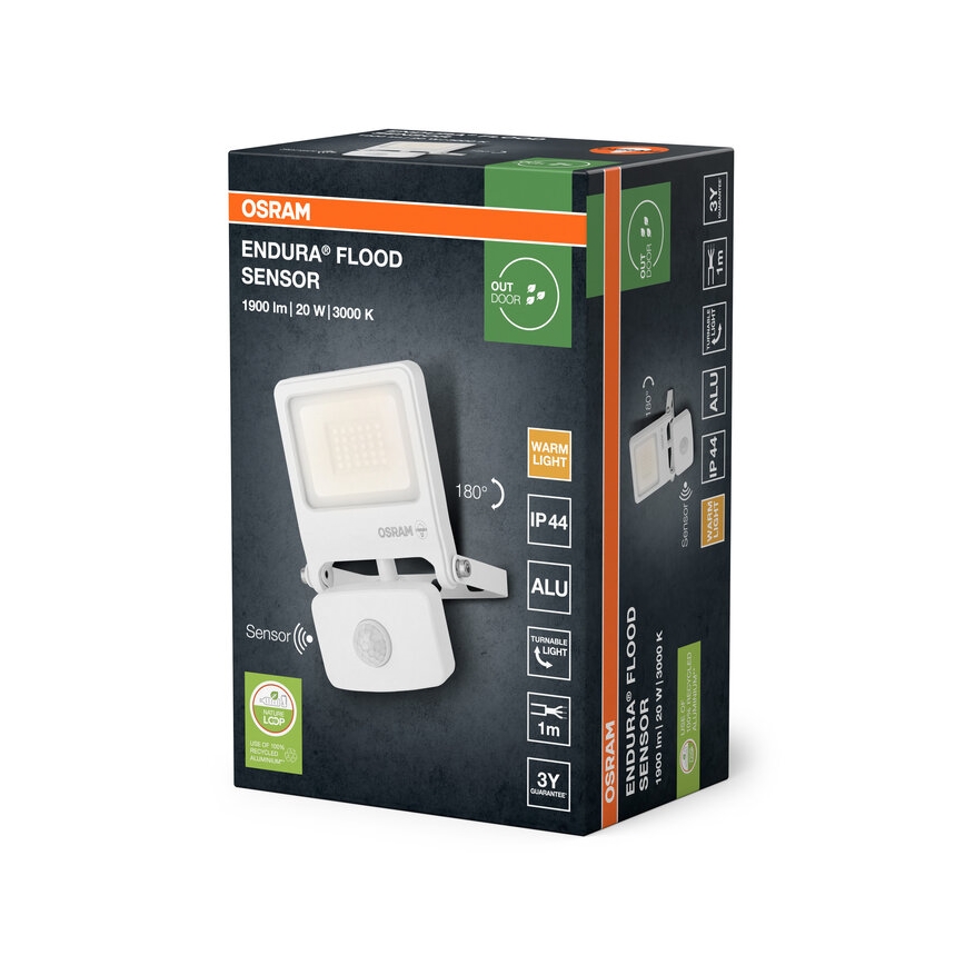 Osram - LED-prožektor anduriga ENDURA LED/20W/230V 3000K IP44