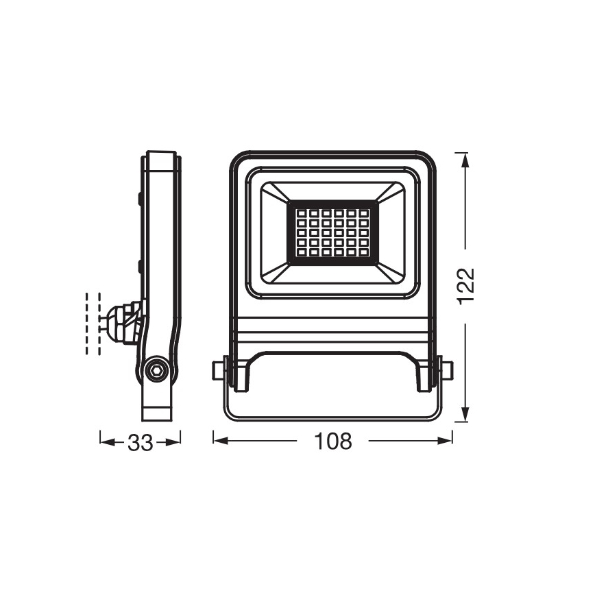 Osram - LED-prožektor ENDURA LED/20W/230V 4000K IP65