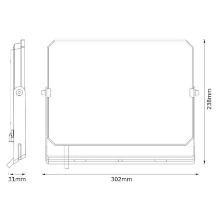 Osram - LED-prožektor FLOODLIGHT LED/100W/230V 6500K IP65