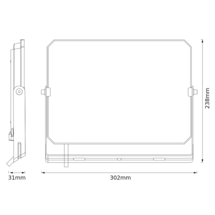 Osram - LED-prožektor FLOODLIGHT LED/100W/230V 6500K IP65
