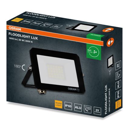 Osram - LED-prožektor FLOODLIGHT LED/20W/230V 3000K IP65