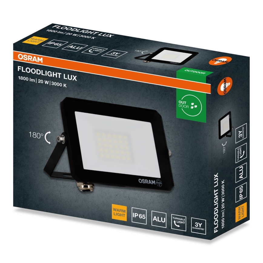 Osram - LED-prožektor FLOODLIGHT LED/20W/230V 3000K IP65