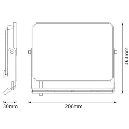 Osram - LED-prožektor FLOODLIGHT LED/50W/230V 4000K IP65