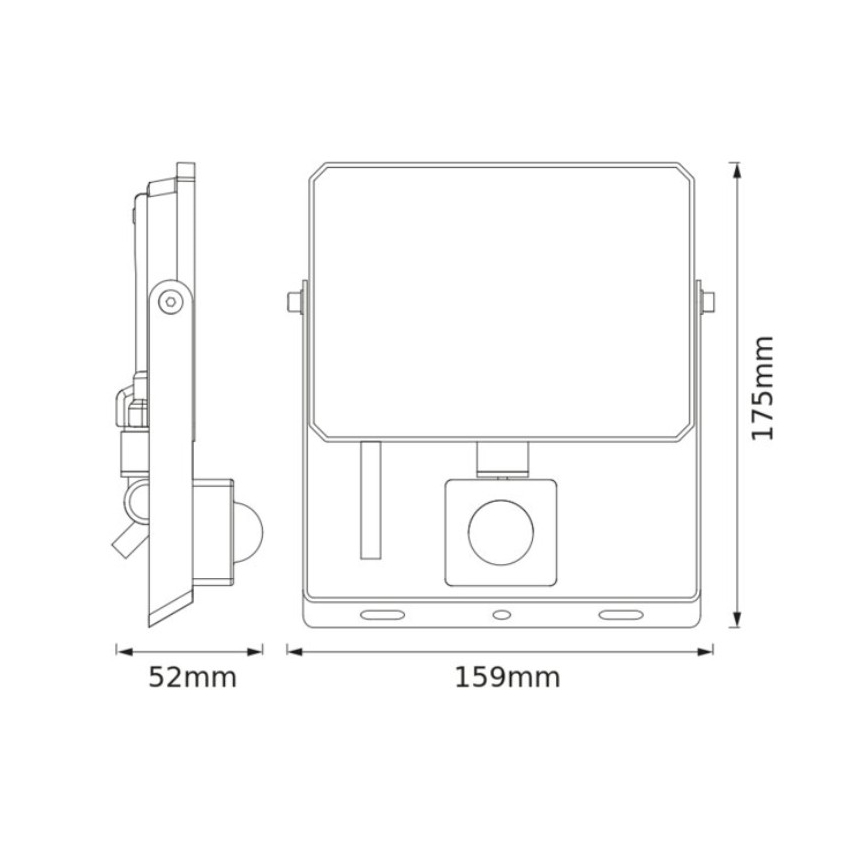 Osram - LED-prožektor liikumisanduriga FLOODLIGHT LED/30W/230V 4000K IP65