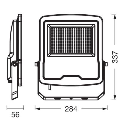 Osram - LED-reflektor ENDURA LED/100W/230V IP65