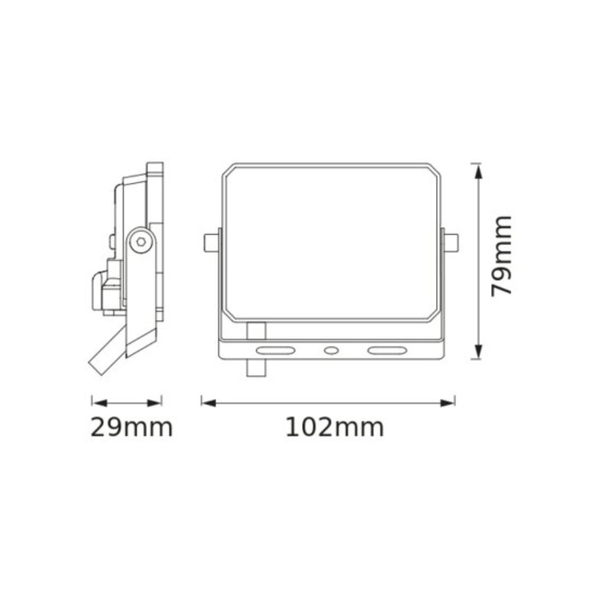 Osram - LED-reflektor FLOODLIGHT LED/10W/230V 3000K IP65