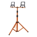 Osram - LED-reflektor hoidikuga TRIPOD 2xLED/20W/230V 4000K IP65 oranž/antratsiit