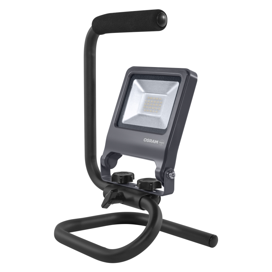 Osram - LED-reflektor koos hoidikuga S-STAND LED/20W/230V 4000K IP65 antratsiit