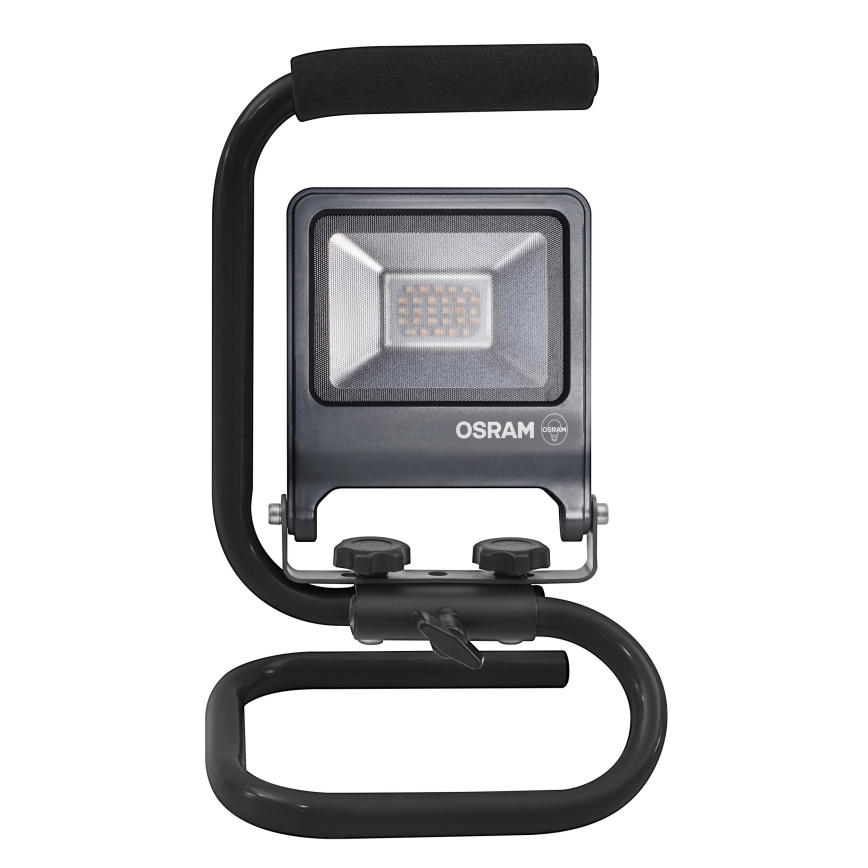 Osram - LED-reflektor koos hoidikuga S-STAND LED/20W/230V 4000K IP65 antratsiit