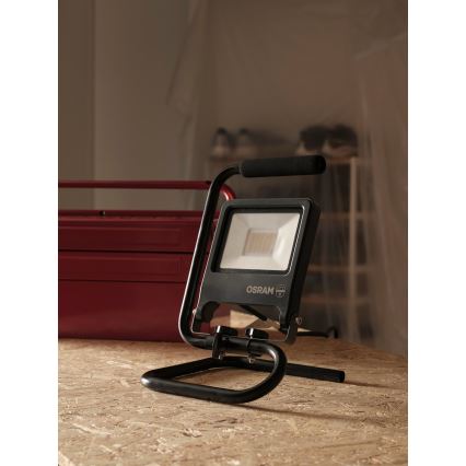 Osram - LED-reflektor koos kinnitusega S-STAND LED/30W/230V 4000K IP65 antratsiit