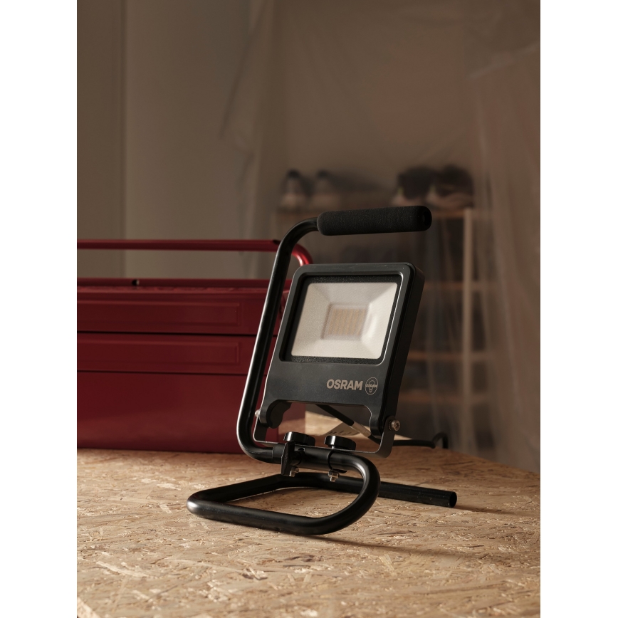 Osram - LED-reflektor koos kinnitusega S-STAND LED/30W/230V 4000K IP65 antratsiit