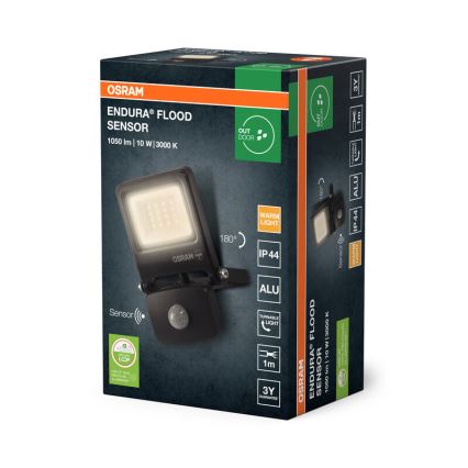 Osram - LED-reflektor liikumisanduriga ENDURA LED/10W/230V 3000K IP44