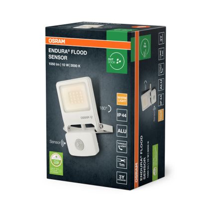 Osram - LED-reflektor liikumisanduriga ENDURA LED/10W/230V 3000K IP44