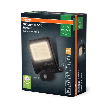 Osram - LED-reflektor liikumisanduriga ENDURA LED/50W/230V 3000K IP44