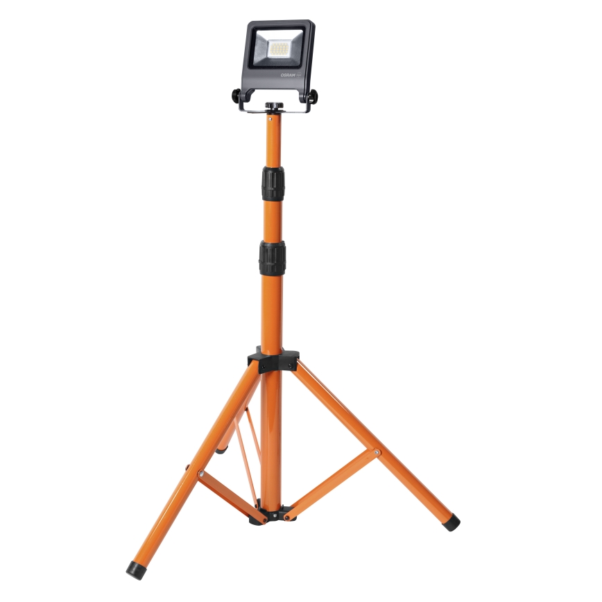 Osram - LED-reflektor statiiviga TRIPOD LED/20W/230V 4000K IP65 oranž