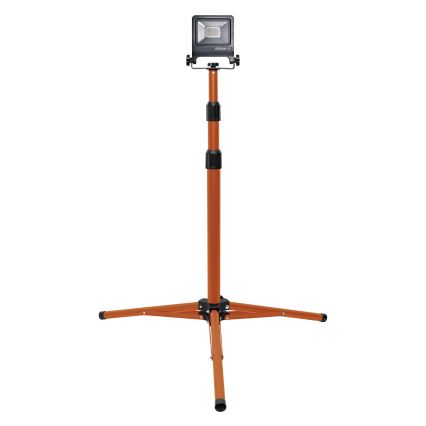 Osram - LED-reflektor statiiviga TRIPOD LED/20W/230V 4000K IP65 oranž