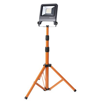 Osram - LED-reflektor statiiviga TRIPOD LED/50W/230V 4000K IP65 oranž