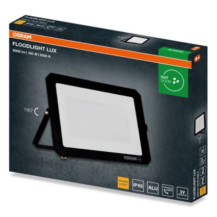 Osram - LED reflektor välisvalgusti LED/100W/230V 3000K IP65