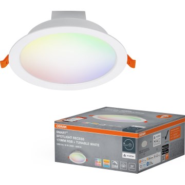 Osram - LED RGB hämardatav laesse paigaldatav valgusti SMART+ DOWNLIGHT LED/12W/230V 3000-6500K Wi-Fi
