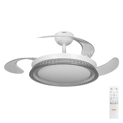 Osram - LED RGB hämardatav laelamp ventilaatoriga CIERZO LED/35W/230V 3000-6500K + kaugjuhtimispult