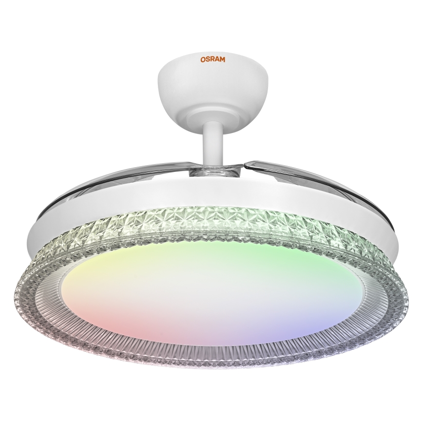 Osram - LED RGB hämardatav laelamp ventilaatoriga CIERZO LED/35W/230V 3000-6500K + kaugjuhtimispult