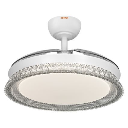 Osram - LED RGB hämardatav laelamp ventilaatoriga CIERZO LED/35W/230V 3000-6500K + kaugjuhtimispult