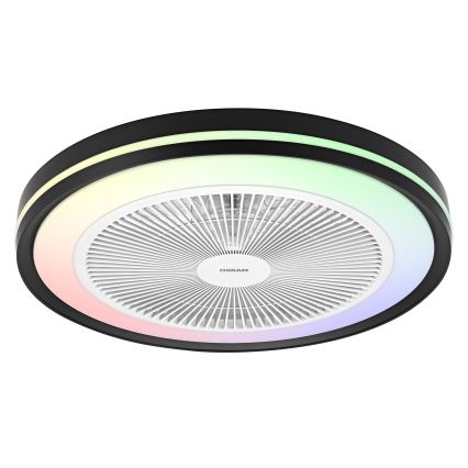 Osram - LED hämardatav laevalgusti ventilaatoriga MURLAN LED/26W/230V 3000-6500K + kaugjuhtimispult