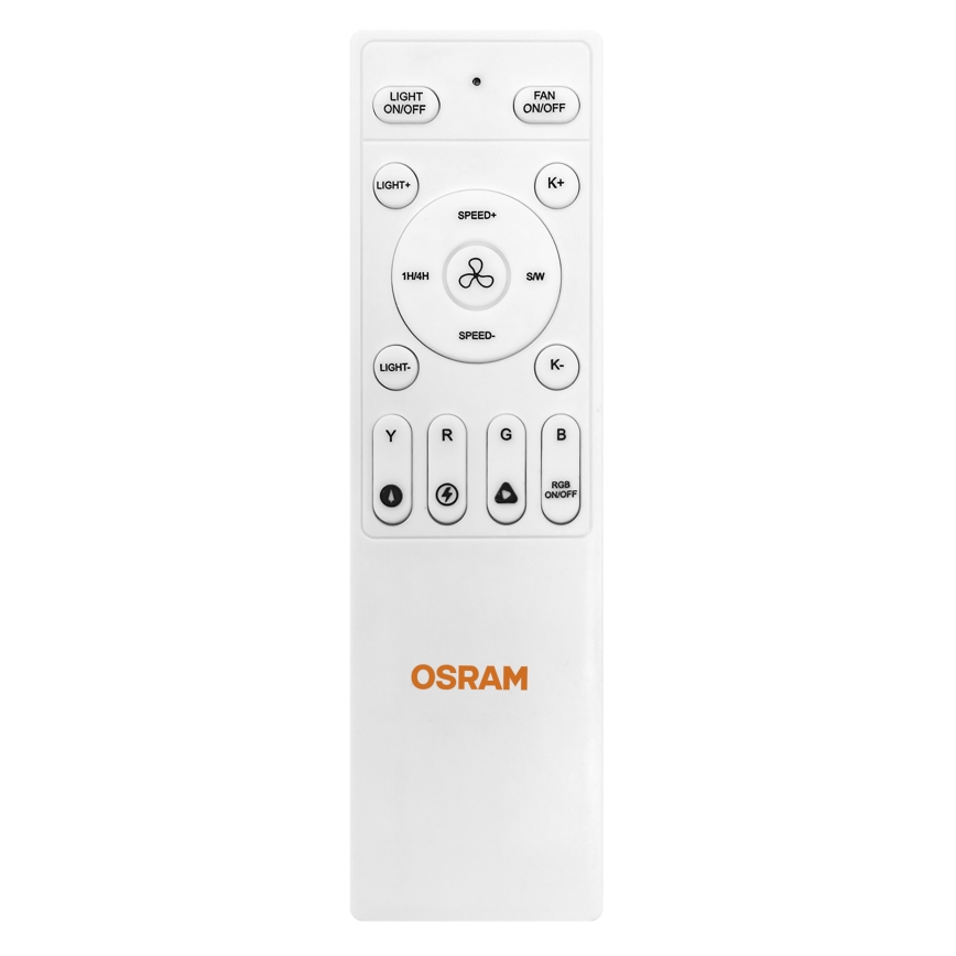 Osram - LED hämardatav laevalgusti ventilaatoriga MURLAN LED/26W/230V 3000-6500K + kaugjuhtimispult