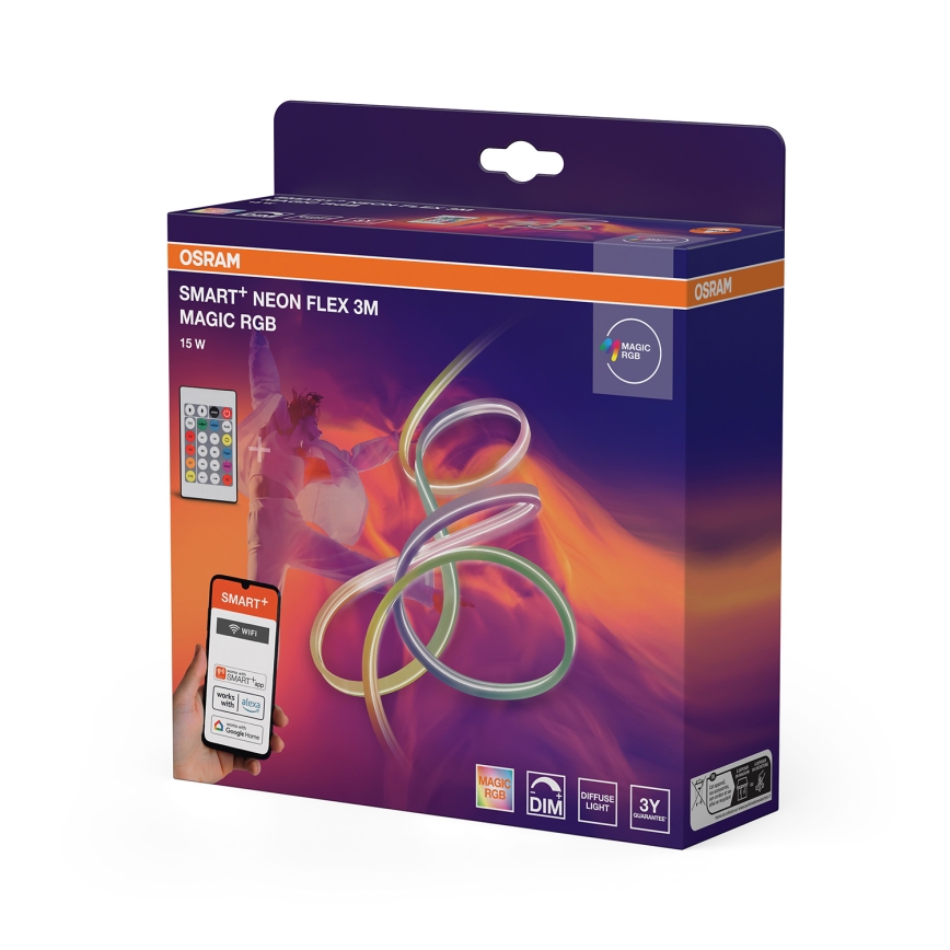 Osram - LED RGB hämardatav välitingimustesse mõeldud riba SMART+ MAGIC 3 m LED/15W/230V IP44 Wi-Fi+ kaugjuhtimine