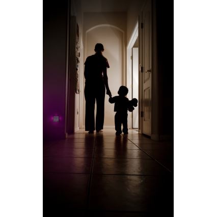 Osram - LED RGB pistikupessa ühendatav orientatsioonivalgusti anduriga LUNETTA LED/0,3W/230V