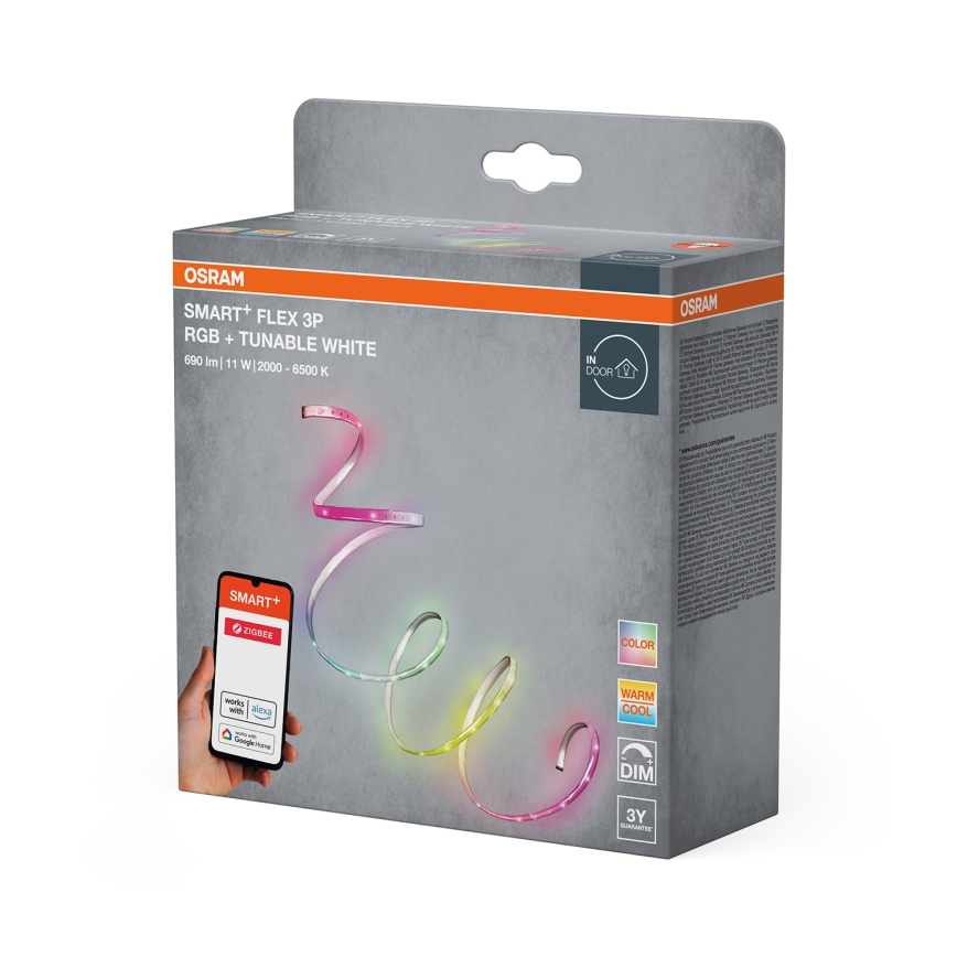 Osram - LED RGB+TW hämardatav riba SMART+ FLEX 1,8m LED/11W/230V 2000-6500K