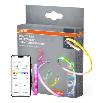 Osram - LED RGB+TW hämardatav riba SMART+ FLEX 1m LED/3,4W/230V 2700-6500K Wi-Fi