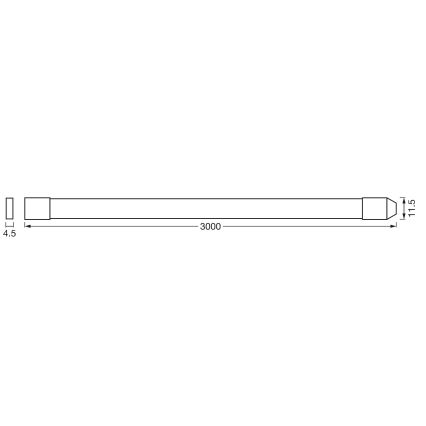 Osram - LED RGB+TW hämardatav väliriba SMART+ FLEX 3m LED/12,5W/230V 2700-6500K IP44 Wi-Fi