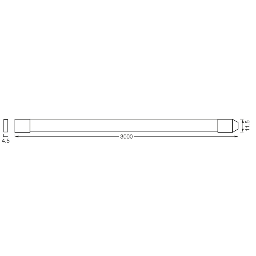 Osram - LED RGB+TW hämardatav väliriba SMART+ FLEX 3m LED/12,5W/230V 2700-6500K IP44 Wi-Fi