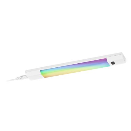 Osram - LED RGBW hämardatav alla paigaldatav riba-valgusti liikumisanduriga LINEAR EDGE LED/4W/230V 30 cm valge + kaugjuhtimispult