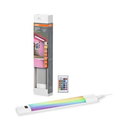 Osram - LED RGBW hämardatav alla paigaldatav riba-valgusti liikumisanduriga LINEAR EDGE LED/4W/230V 30 cm valge + kaugjuhtimispult