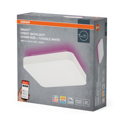Osram - LED RGBW hämardatav laevalgusti SMART+ ORBIS LED/28W/230V 35x35 cm 2700-6500K Wi-Fi