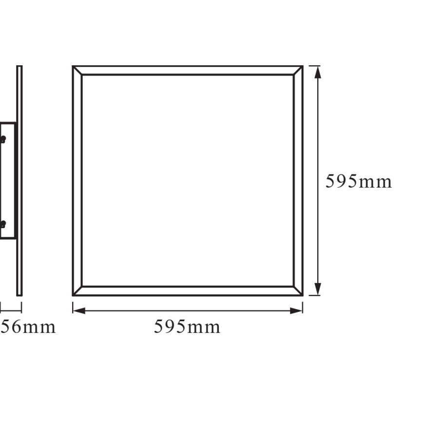 Osram - LED RGBW hämardatav laelamp SMART+ PLANON LED/36W/230V 60x60 cm Wi-Fi