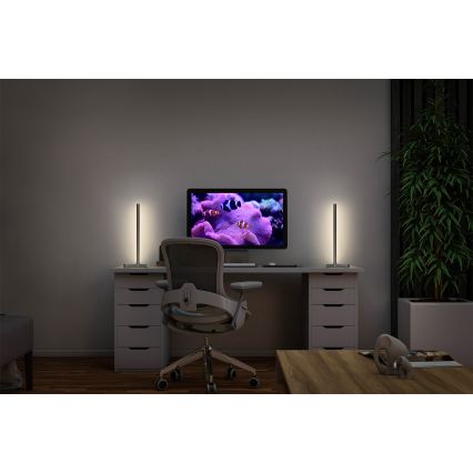 Osram - LED RGBW hämardatav lauavalgusti SMART+ MAGIC LED/7,5W/230V 2700-6500K hõbedane Wi-Fi + kaugjuhtimispult