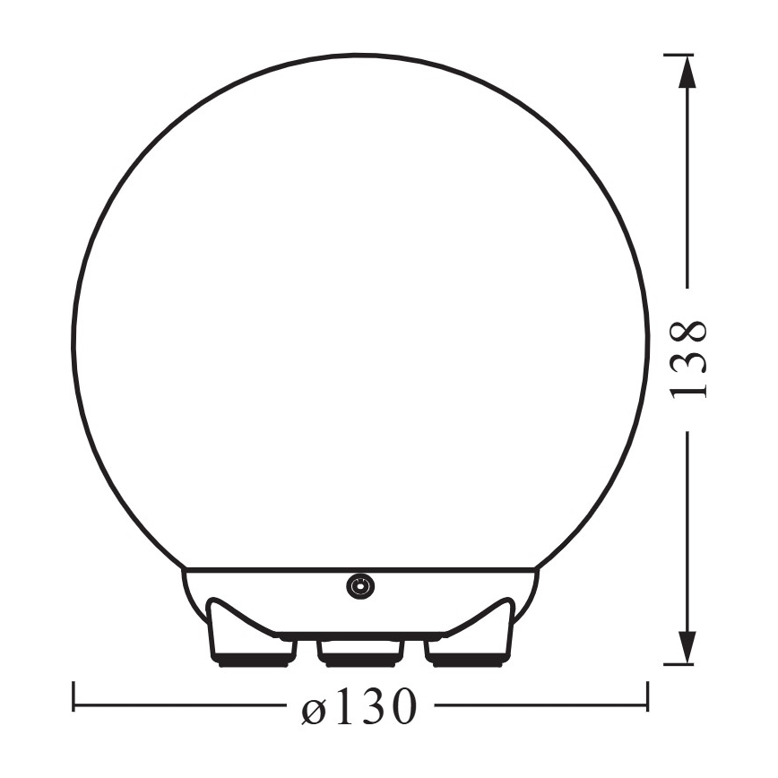 Ledvance - SMART+ MAGIC laetav, hämardatav LED RGBW laualamp LED/2,5W/5V 2200-6500K Wi-Fi valge