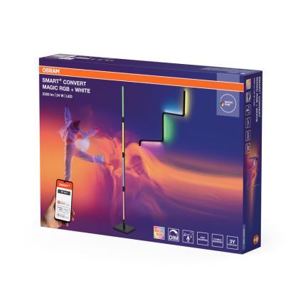 Osram - LED RGBW hämardatav põrandalamp 2-ühes SMART+ MAGIC LED/24W/230V Wi-Fi