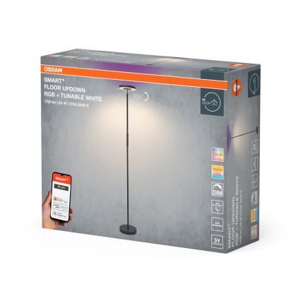 Osram - LED RGBW hämardatav põrandalamp SMART+ FLOOR LED/24W/230V 2700-5000K Wi-Fi