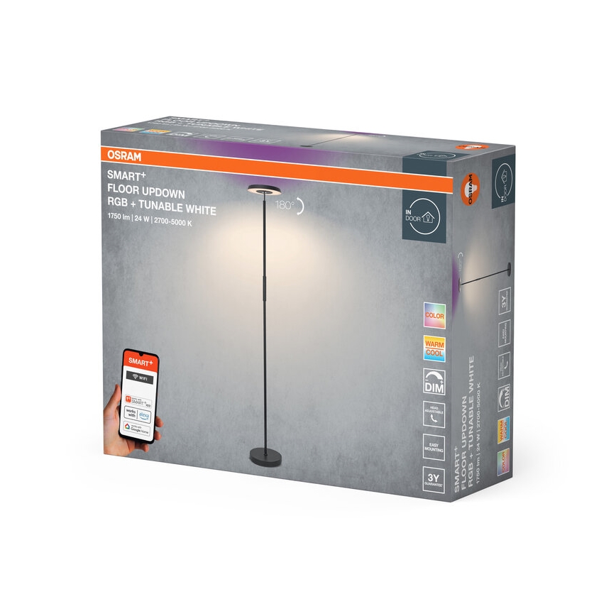 Osram - LED RGBW hämardatav põrandalamp SMART+ FLOOR LED/24W/230V 2700-5000K Wi-Fi