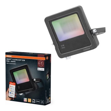 Osram - LED RGBW hämardatav prožektor SMART+ FLOODLIGHT LED/20W/230V IP65 Wi-Fi